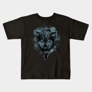 MAN vs WOLF Kids T-Shirt